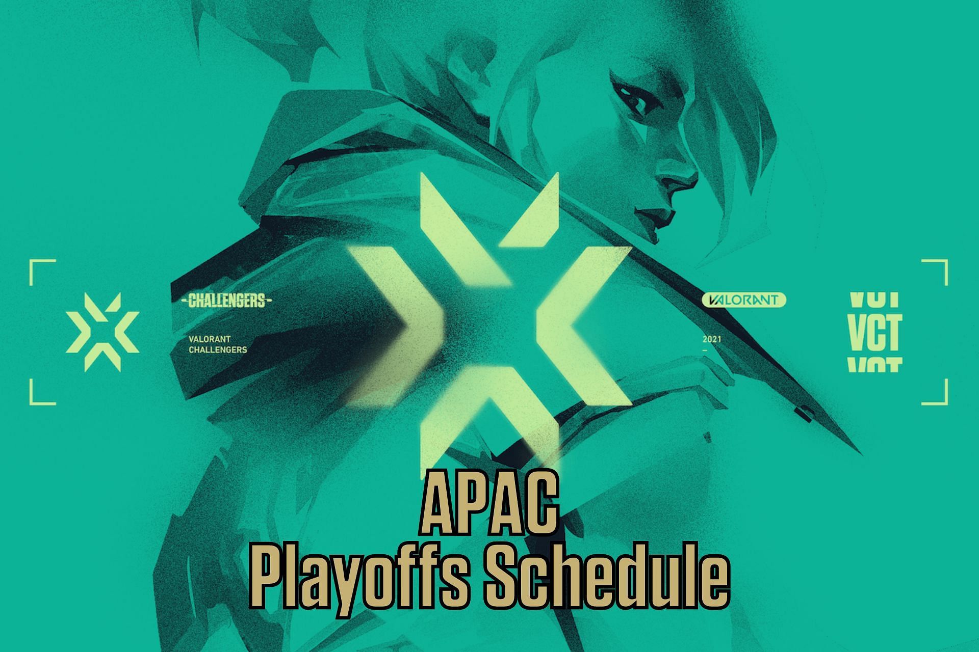 VCT APAC Stage-1 Challengers Playoffs schedule (Image via Sportskeeda)