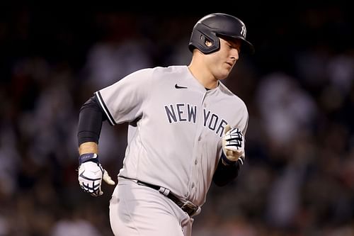 Anthony Rizzo during the Wild Card Round - New York Yankees v Boston Red Sox