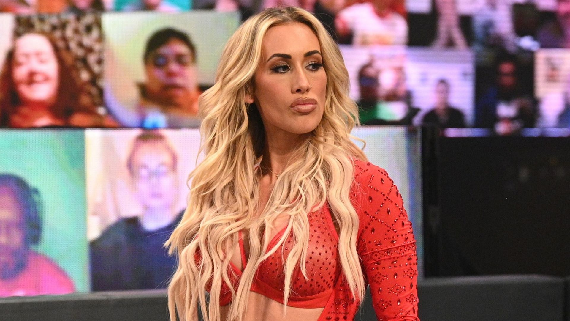 Carmella did not like one fan&#039;s sign on RAW this week.