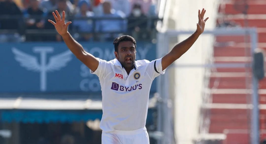 Ravichandran Ashwin during an appeal for a wicket in the first Ind vs SL Test [P.C:BCCI]