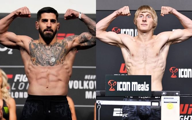 "I want that blonde bi**h" - Ilia Topuria furiously calls out Paddy Pimblett after stunning comeback win over Jai Herbert at UFC London