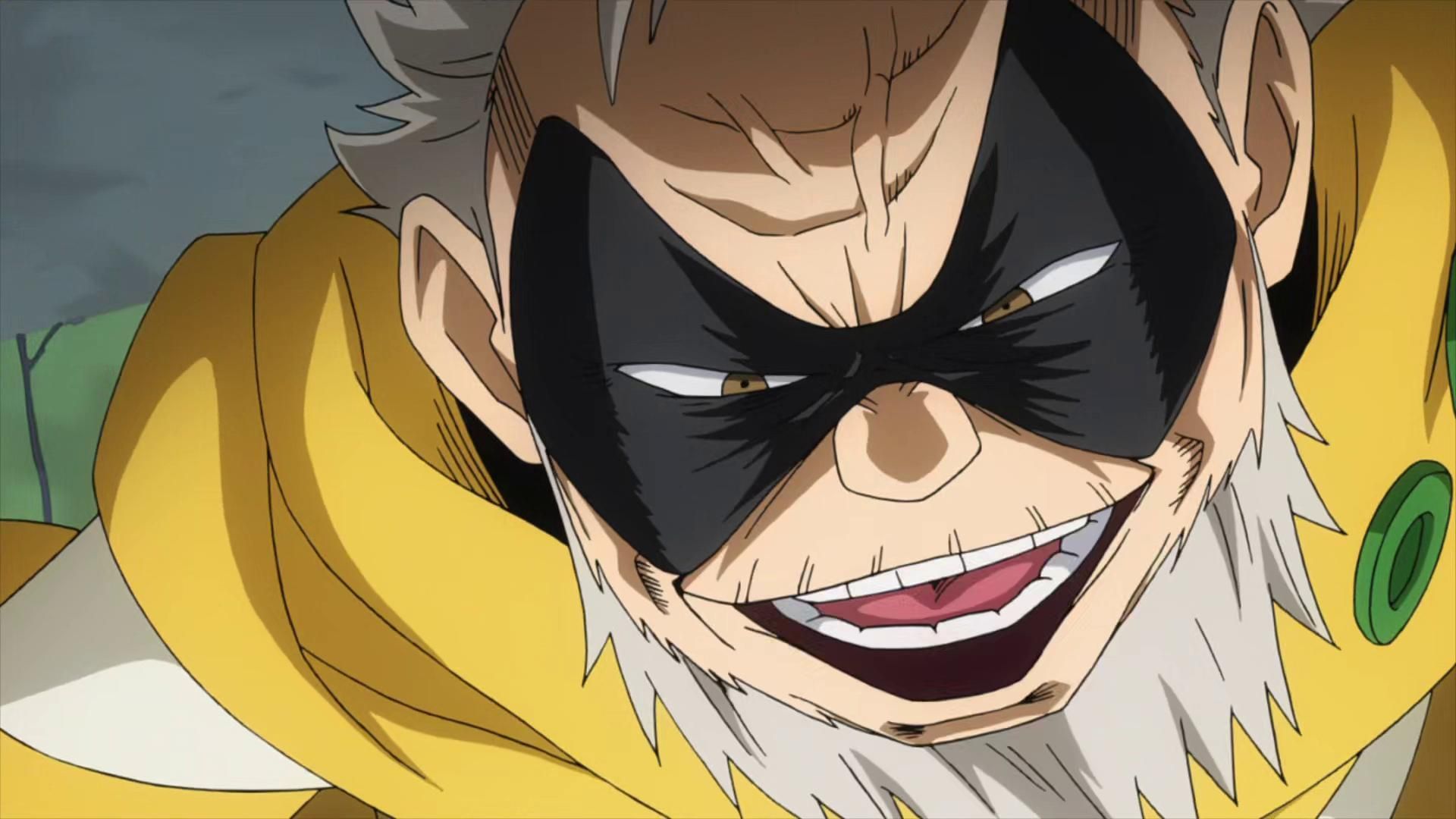 Gran Torino as seen in the anime My Hero Academia (Image Via Bones)