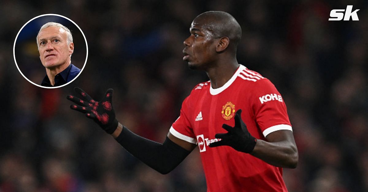 Didier Deschamps revealed that Pogba is not happy with his situation at Manchester United
