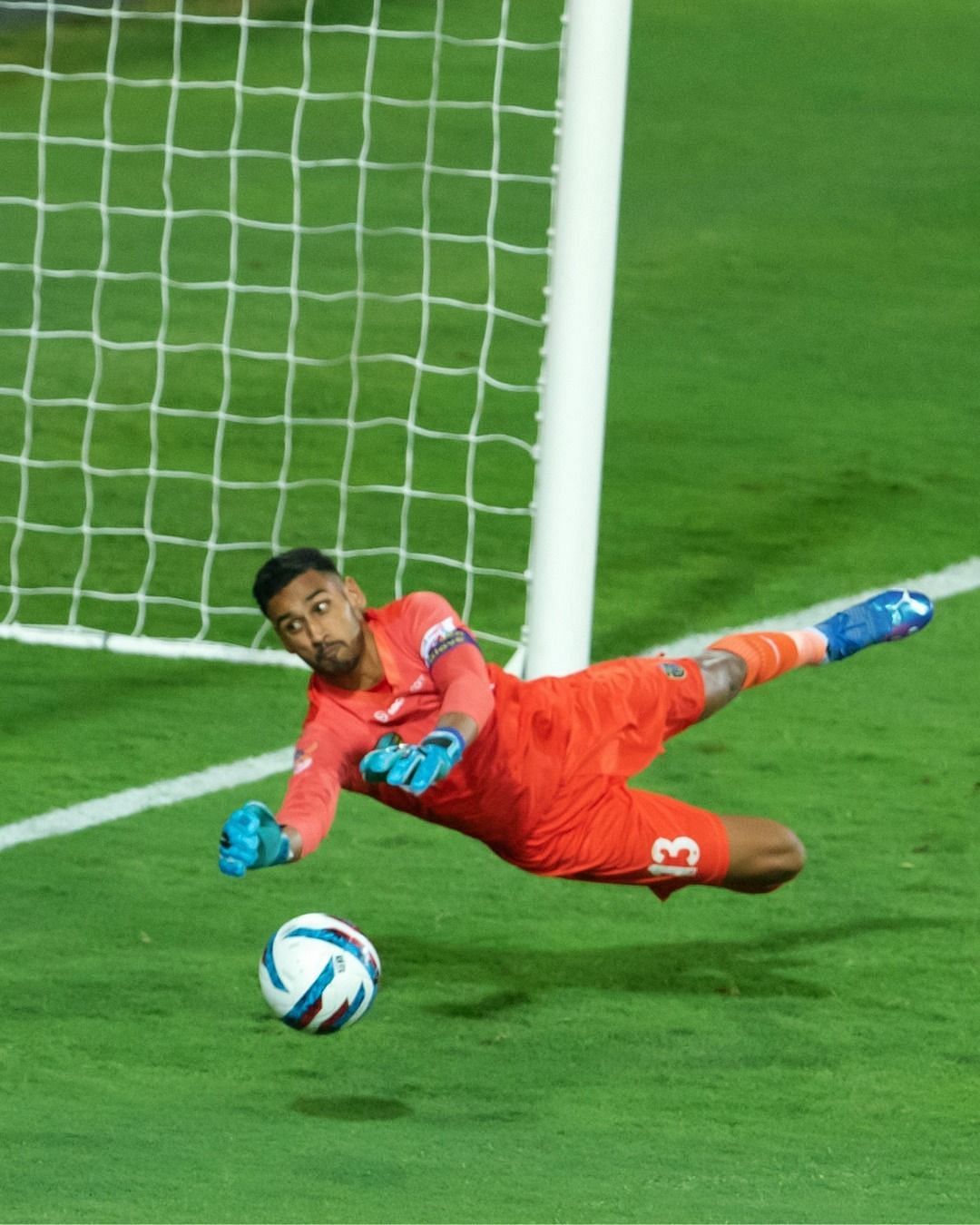 Pabhsukhan Gill won the golden glove this season (Image courtesy: ISL Media)