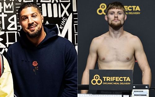 Brendan Schaub (left) and Bryce Mitchell (right)