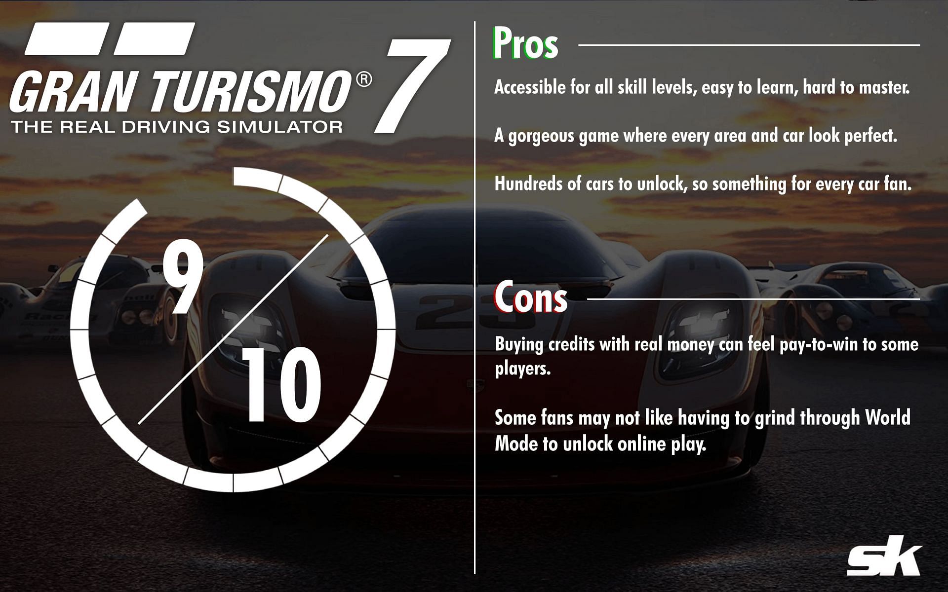 Gran Turismo 7 is an incredibly fun, realistic driving experience for the PlayStation consoles (Image via Sportskeeda)