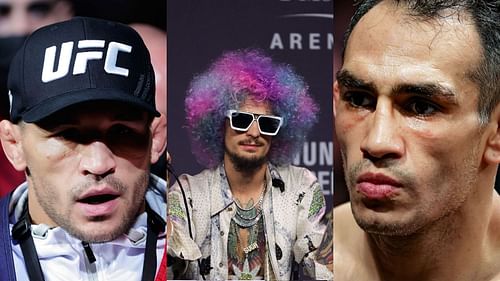 Michael Chandler (Left), Sean O'Malley (Middle), and Tony Ferguson (Right) (Images courtesy of Getty)