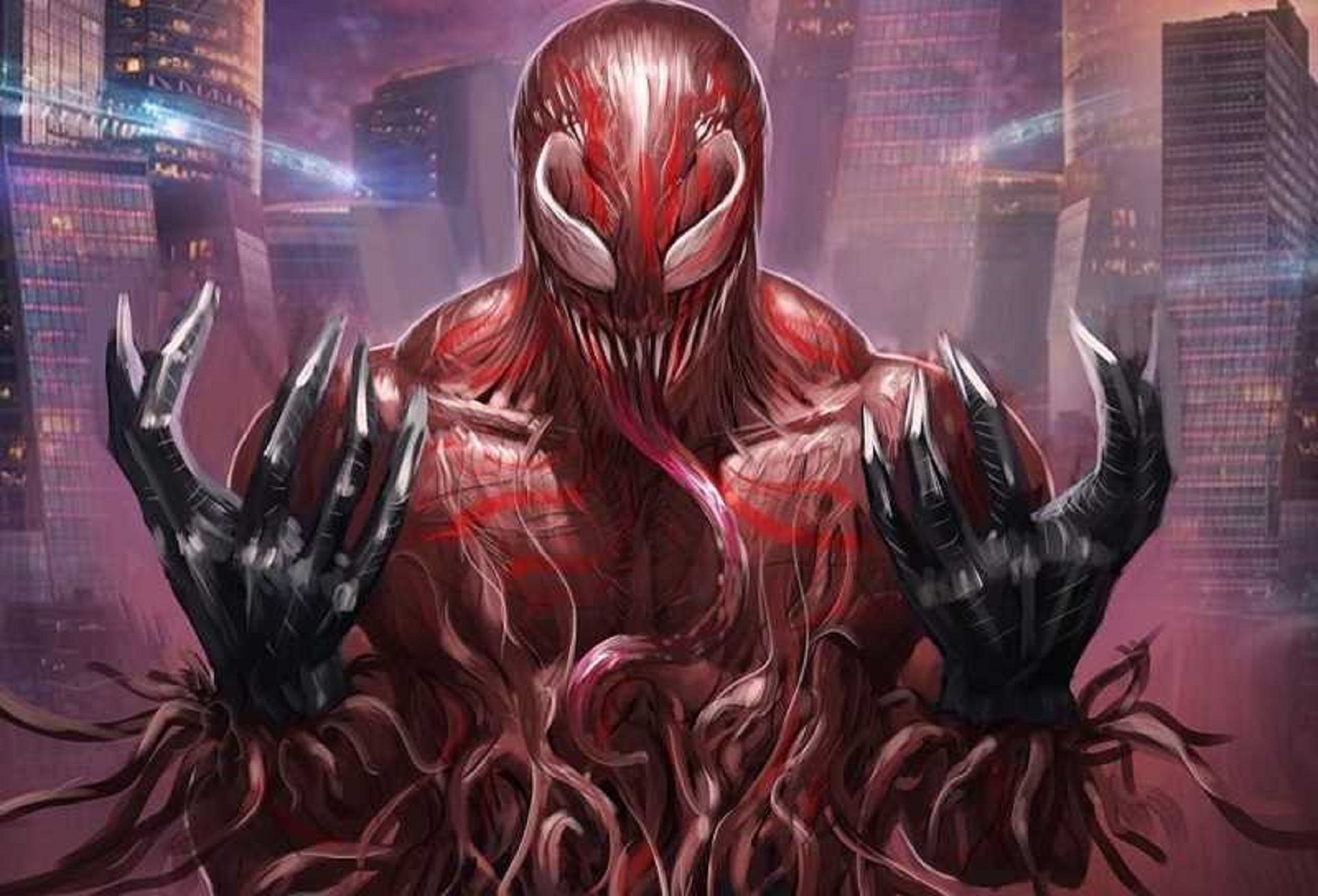 Carnage is a supervillain with violent nature (Image via Marvel)