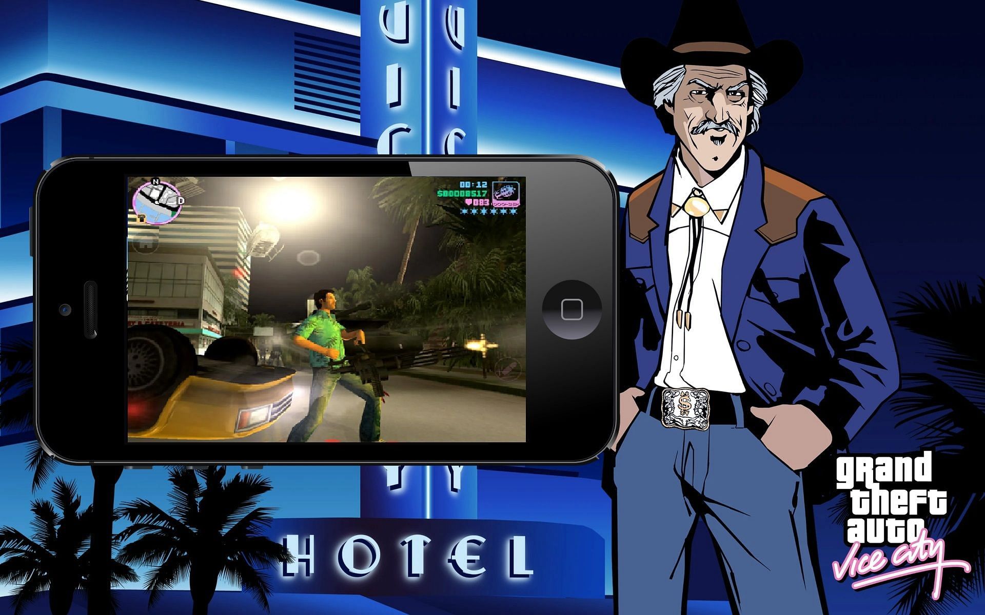 GTA Vice City is extremely popular on both the Play Store and App Store (Image via Sportskeeda)