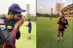 [WATCH] "Itna kharab photo mera life mein kisine nahi liya" - KKR assistant coach pulls Venkatesh Iyer's leg over his photography skills
