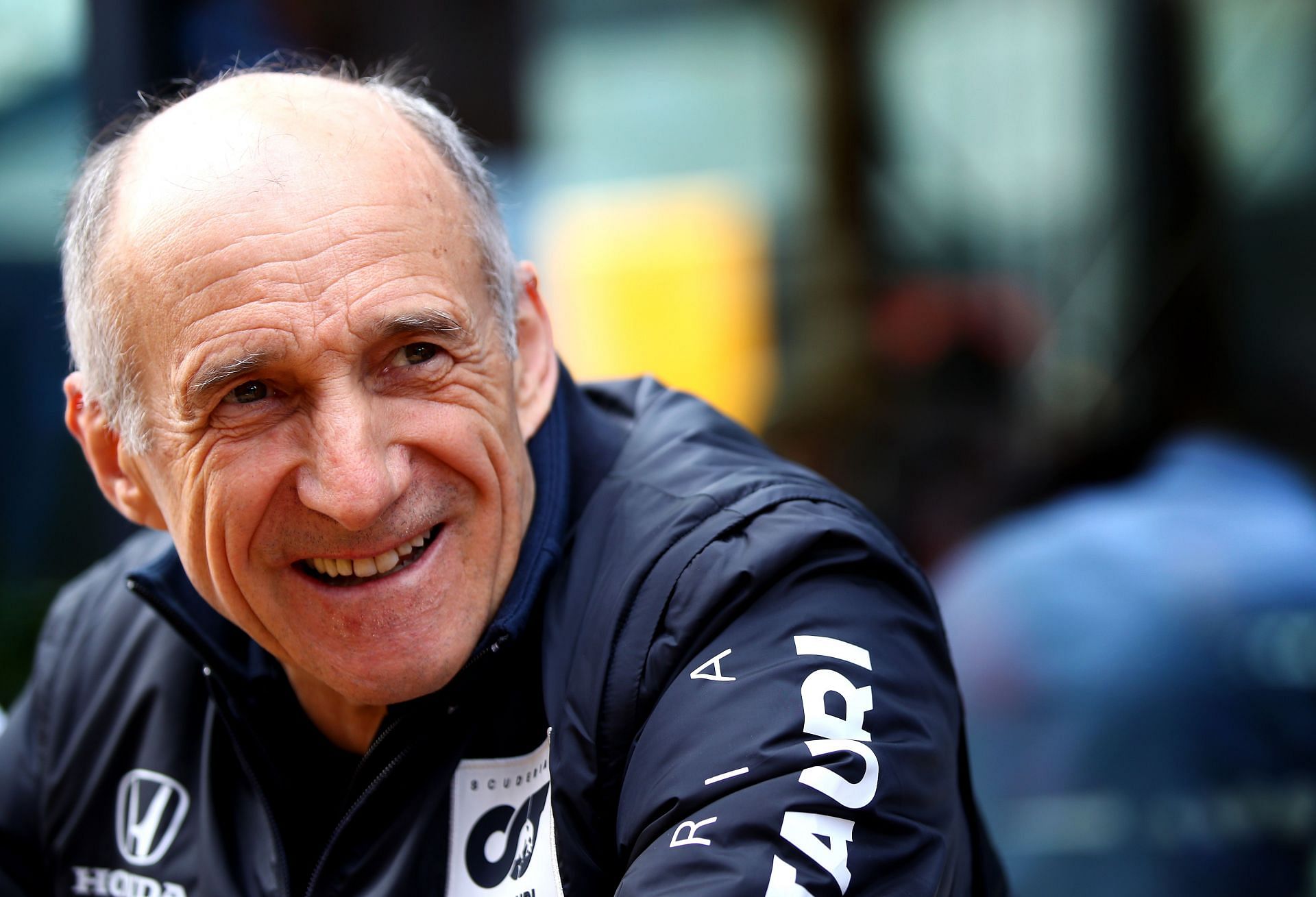 Scuderia AlphaTauri Team Principal Franz Tost looks on in the paddock in Barcelona, Spain (Photo by Mark Thompson/Getty Images)