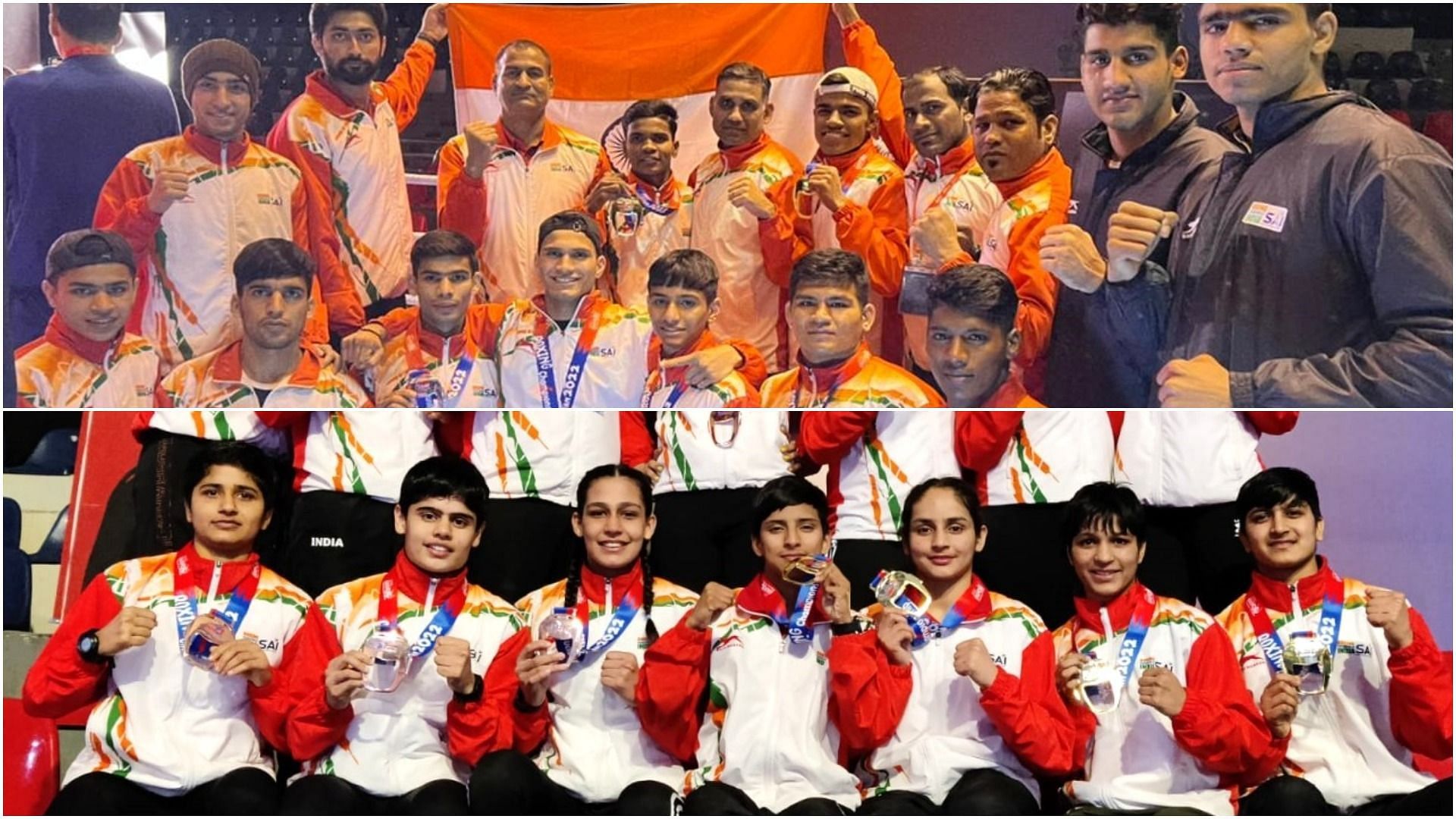 Indian youth men and women medal winners (Pic Credit: BFI)