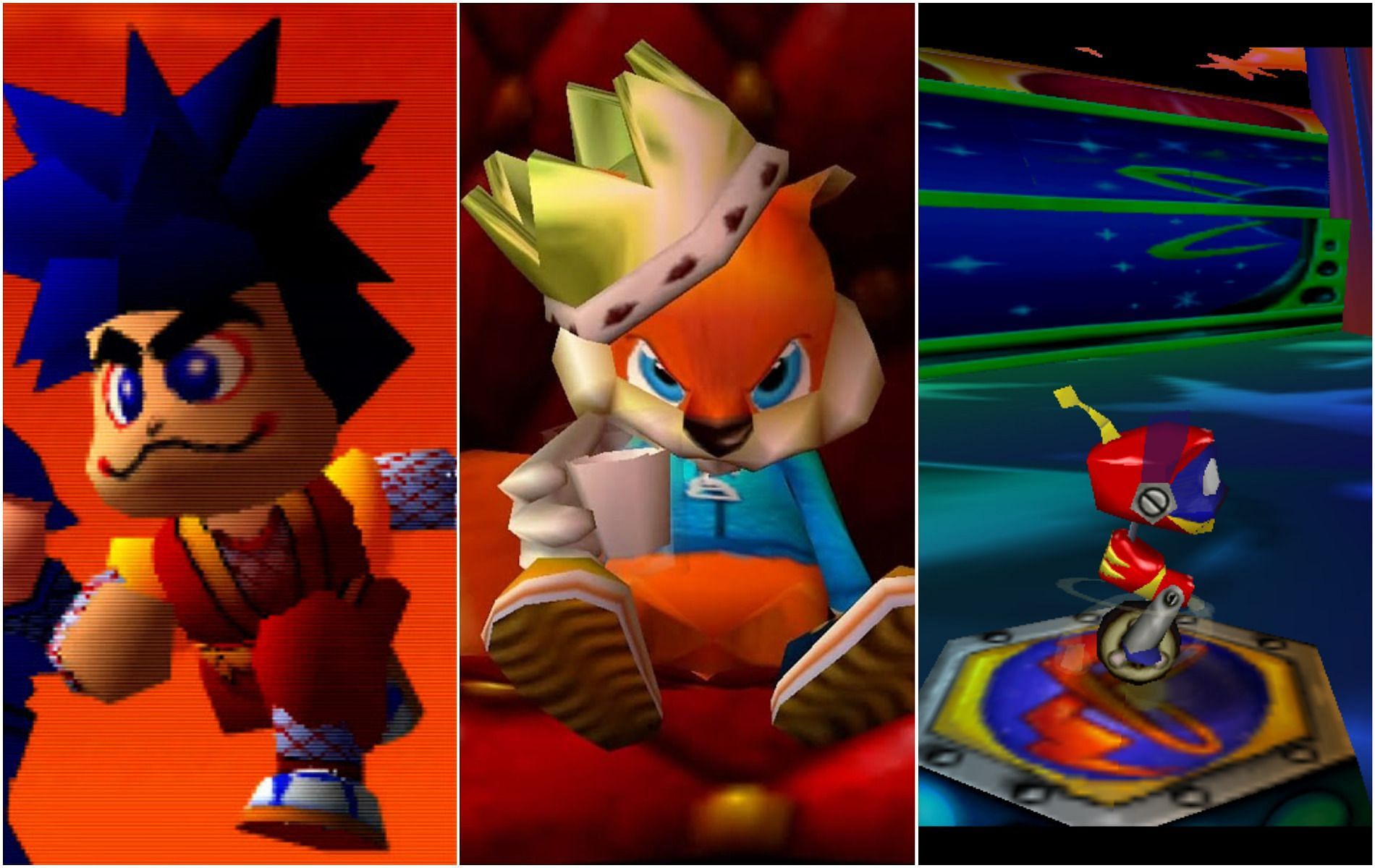 These are also some of the best Nintendo 64 experiences (Images via Konami/Microsoft/Ubisoft)