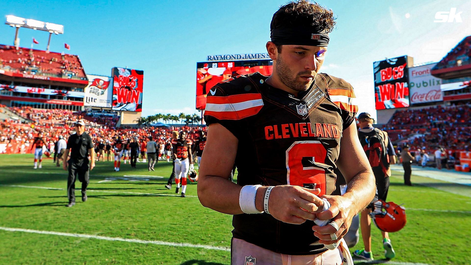 Baker Mayfield of the Cleveland Browns
