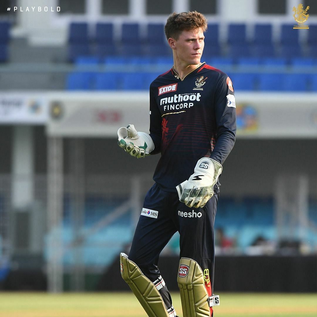 Finn Allen could make his debut for the Royal Challengers Bangalore tomorrow evening against the Punjab Kings (Image Courtesy: Royal Challengers Bangalore/Facebook)