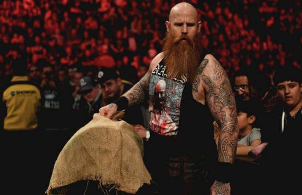 Erick Redbeard was informed about his WWE release over a call