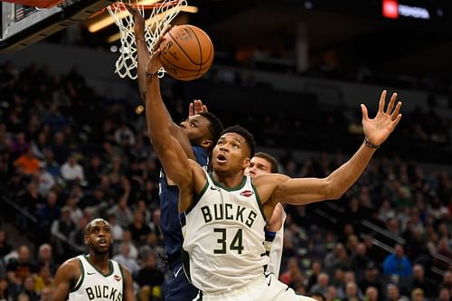 Milwaukee Bucks v Minnesota Timberwolves