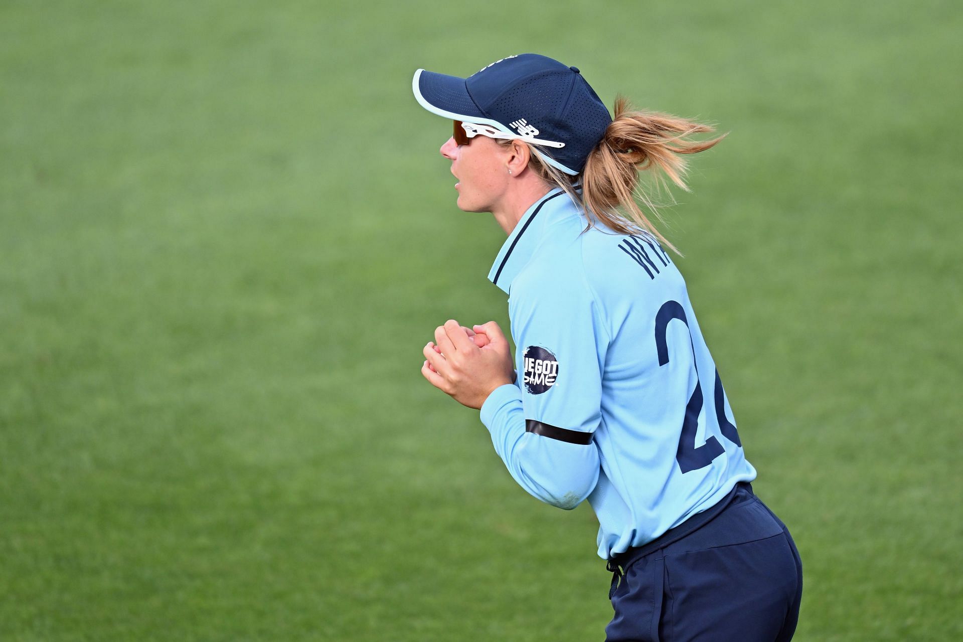 Danielle Wyat is a very capable player and a key to England&#039;s success in the Women&#039;s World Cup