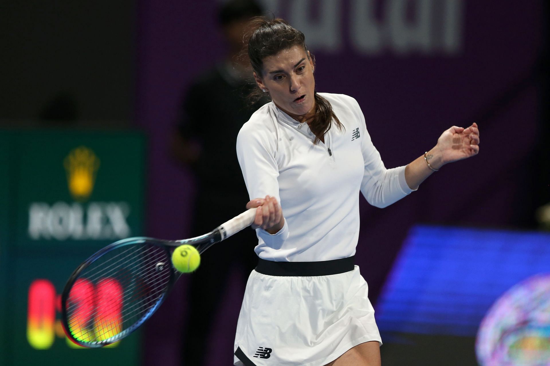Sorana Cirstea will look to reach the third round of the Indian Wells Open