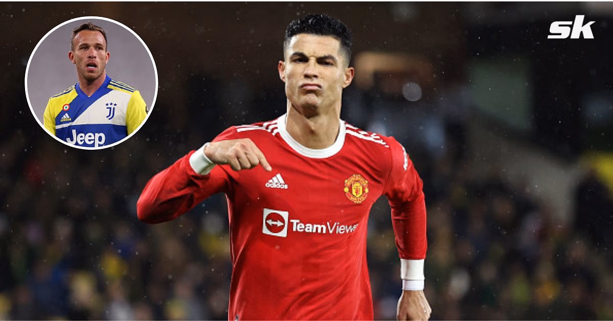 Arthur Melo was all praise for former teammate Cristiano Ronaldo.