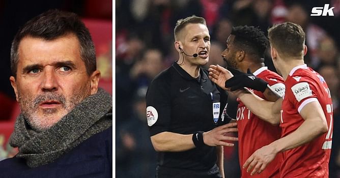 "The referee has got it right" - Roy Keane says referee made correct call during crucial moment in Liverpool's FA Cup tie