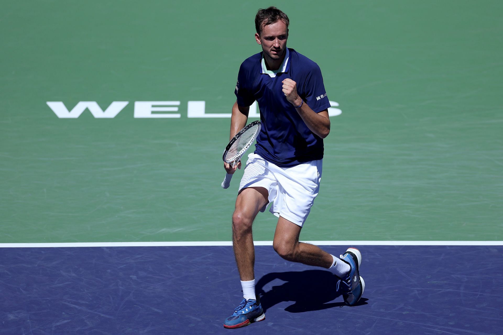 Medvedev at the 2022 Indian Wells Masters