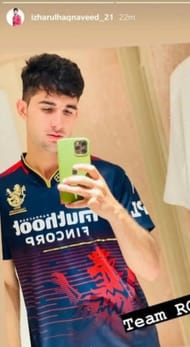 Izharulhaq Naveed represented Afghanistan in U19 World Cup earlier this year