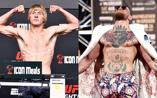 Paddy Pimblett (left) and Conor McGregor (right) (Images via Getty)