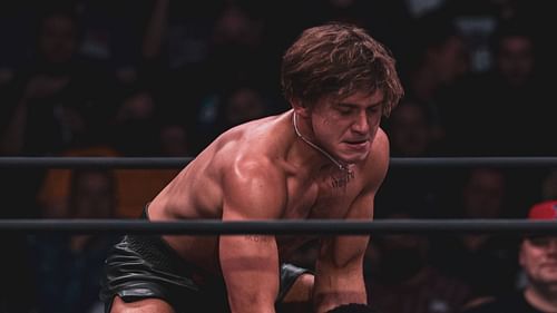 Hook during a match on AEW Rampage in 2022