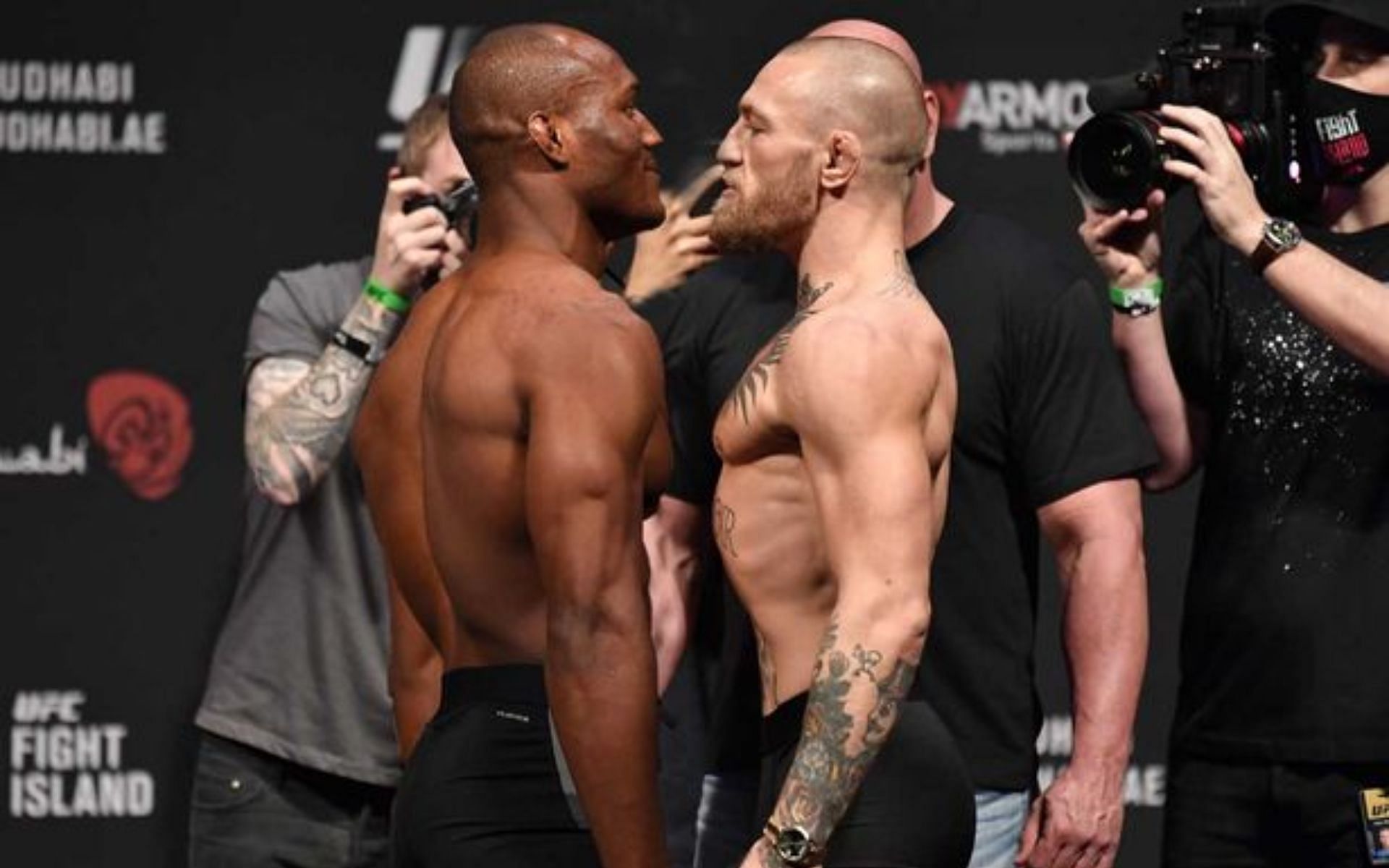 Should the UFC really book a fight between Kamaru Usman and Conor McGregor? (Image Credit: The Mirror)