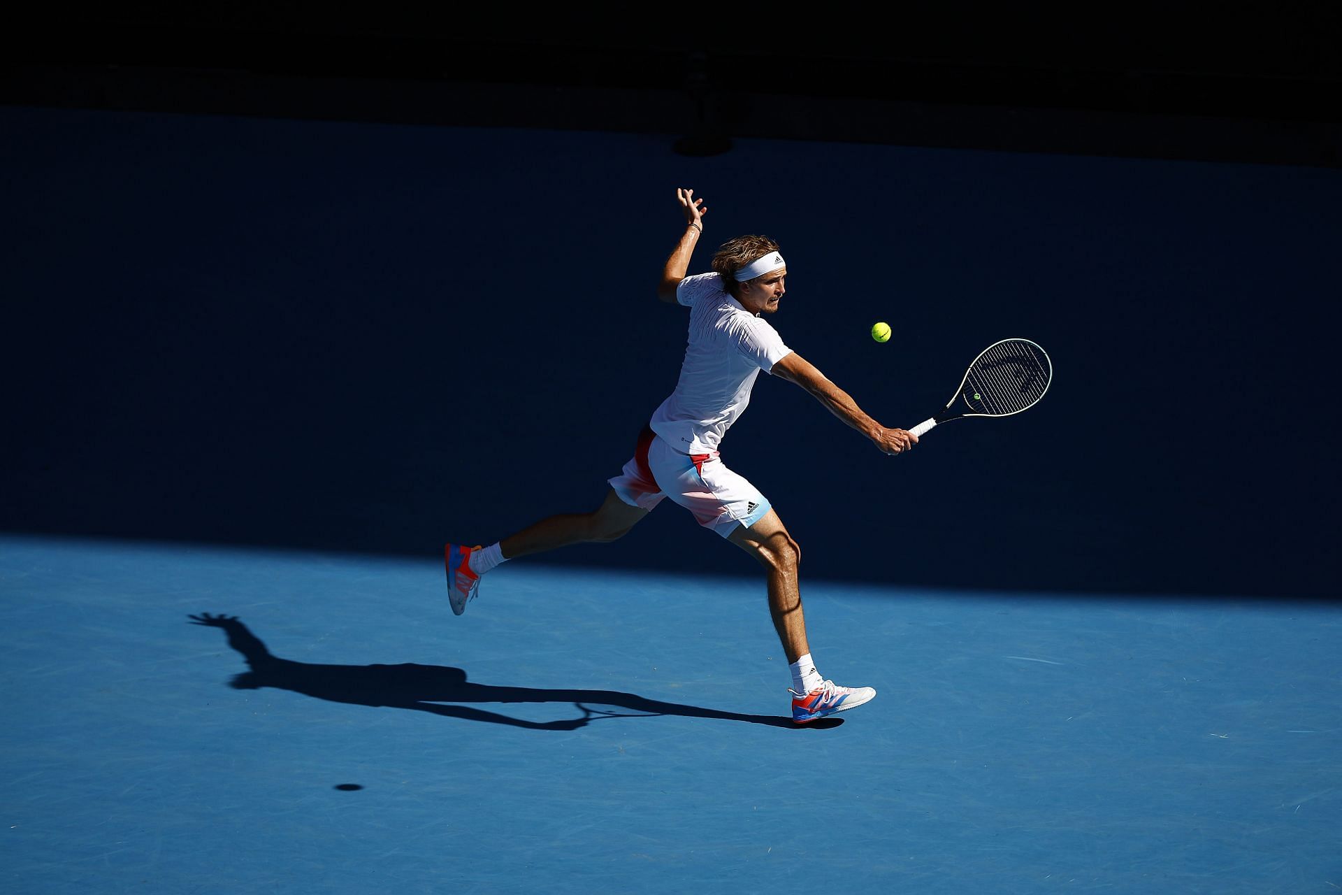 Alexander Zverev at the 2022 Australian Open: Day 7