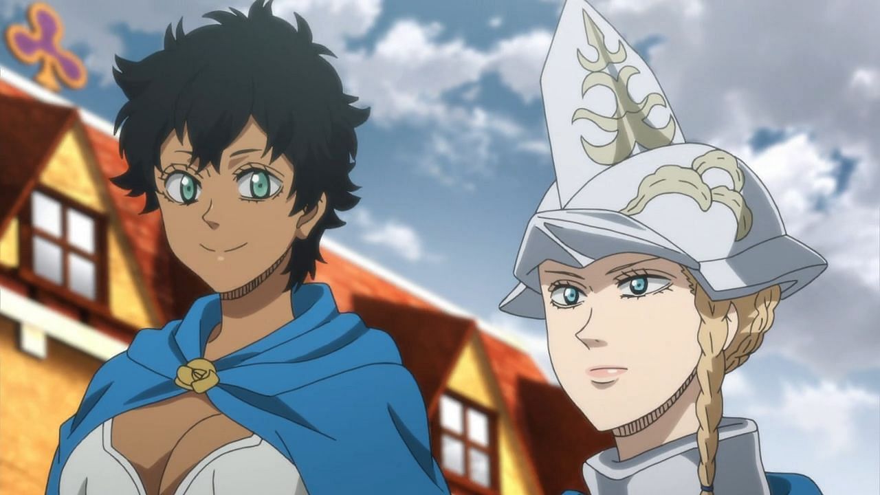Sol (left) and Charlotte Roselei (right) as seen in the series&#039; anime (Image via Studio Pierrot)
