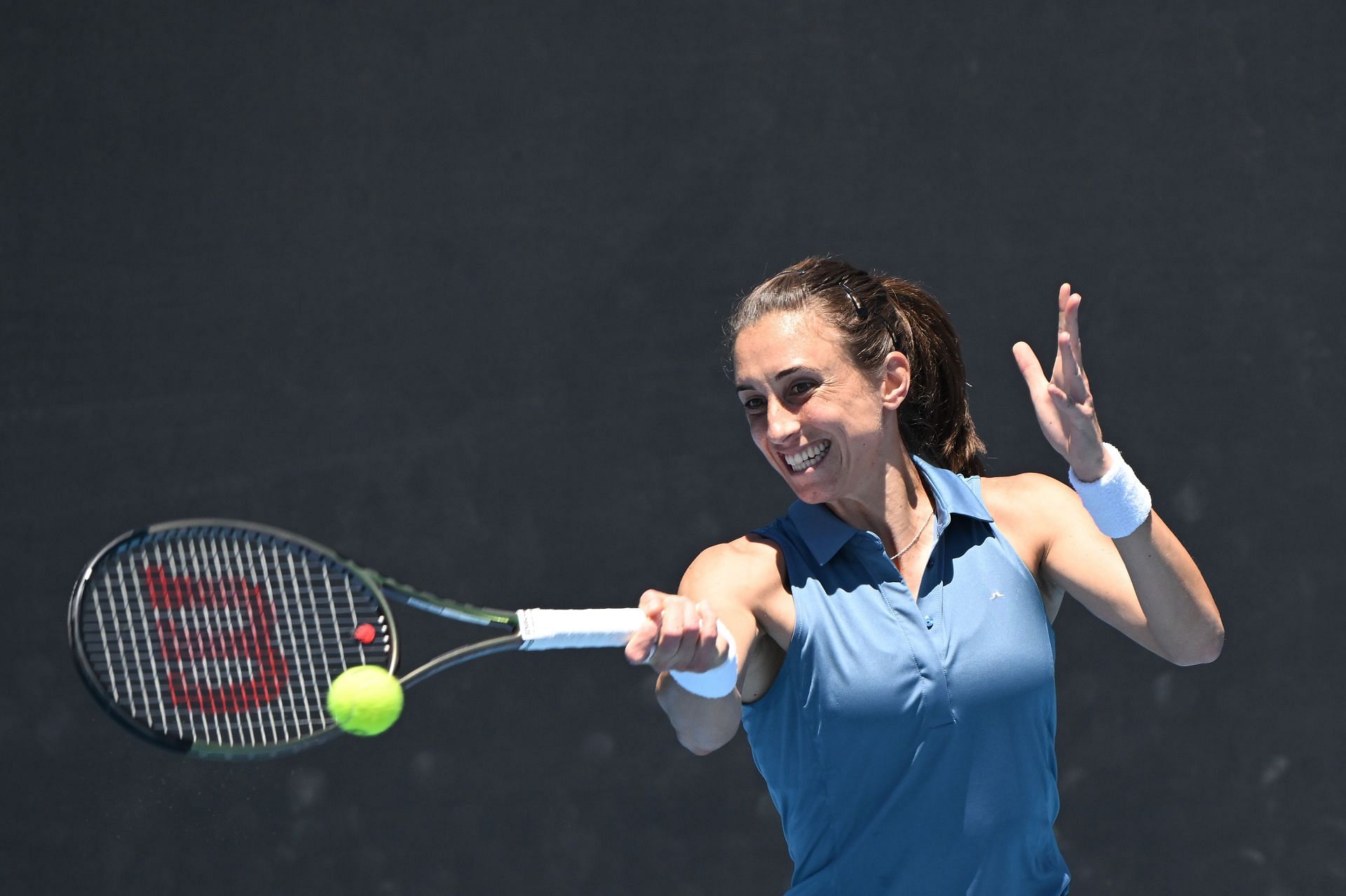 Petra Martic at the 2022 Australian Open.