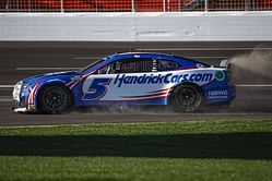 Watch: Kyle Larson crashes out at NASCAR Folds of Honor QuikTrip 500 at Atlanta Motor Speedway