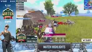 Villager BGMI Winter Masters Finals day 5: Overall standings, top 5 players, and more