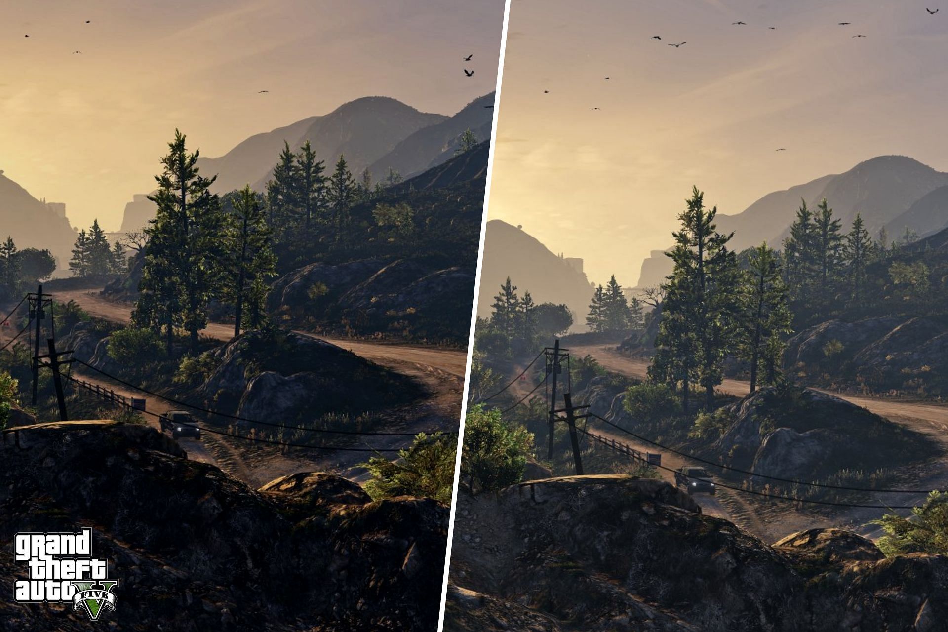 GTA 5 next-gen graphics comparison: PS4 vs PS5