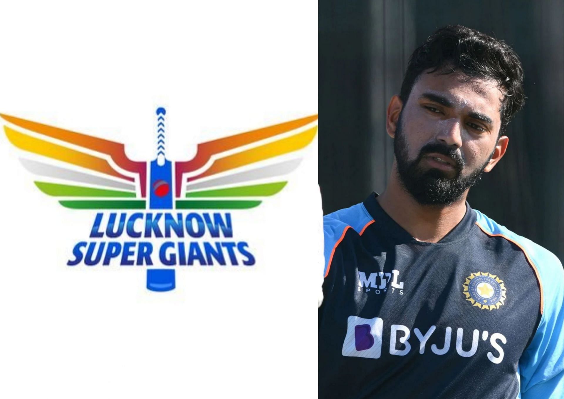 Lucknow Super Giants will debut under the captaincy of KL Rahul in IPL 2022 (Picture Credits: Twitter/ LSG; Getty Images).