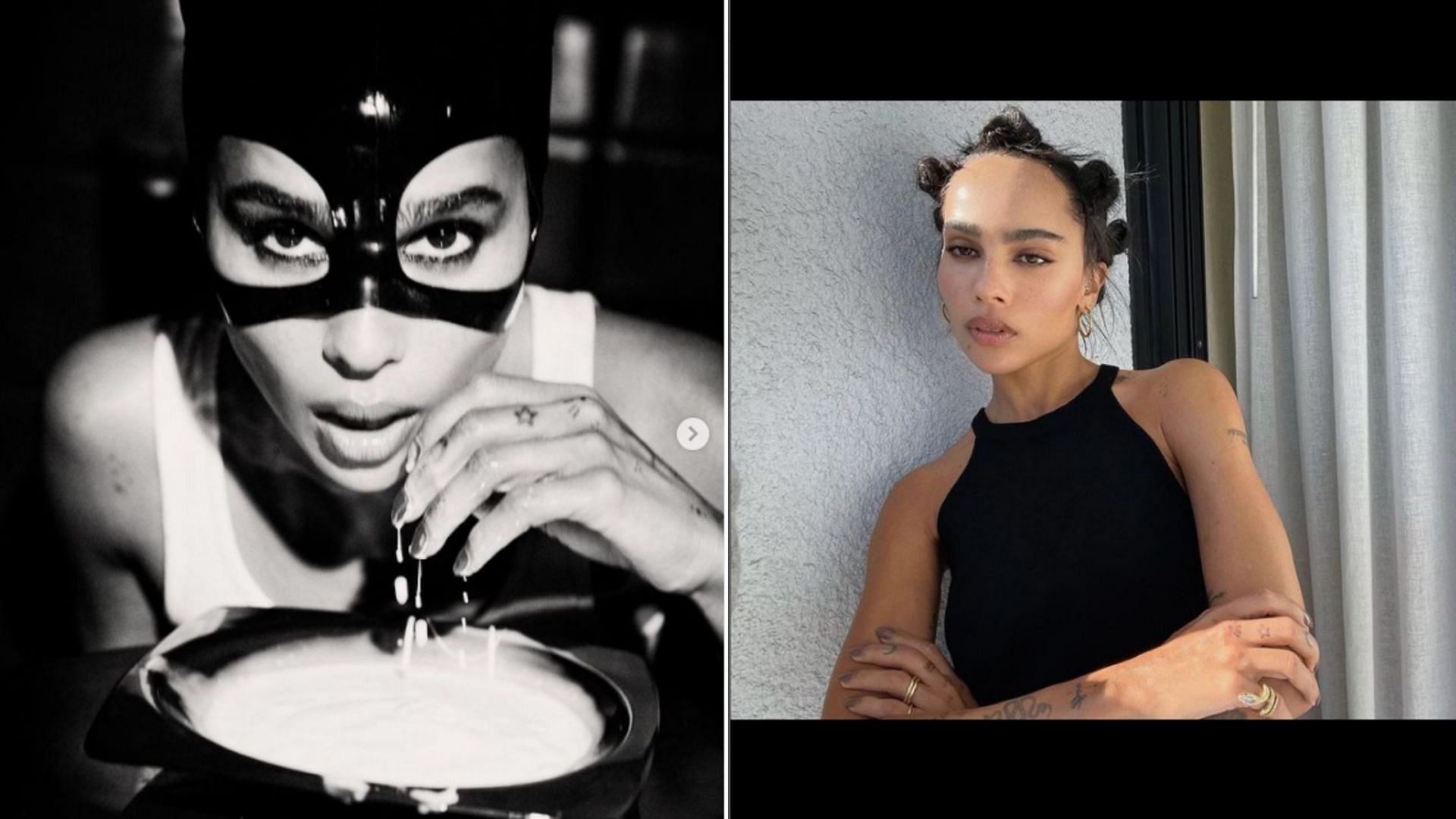 Raised as vegan, Zo&euml; Kravitz tries to avoid processed food (Image via Instagram/@zoeisabellakravitz)