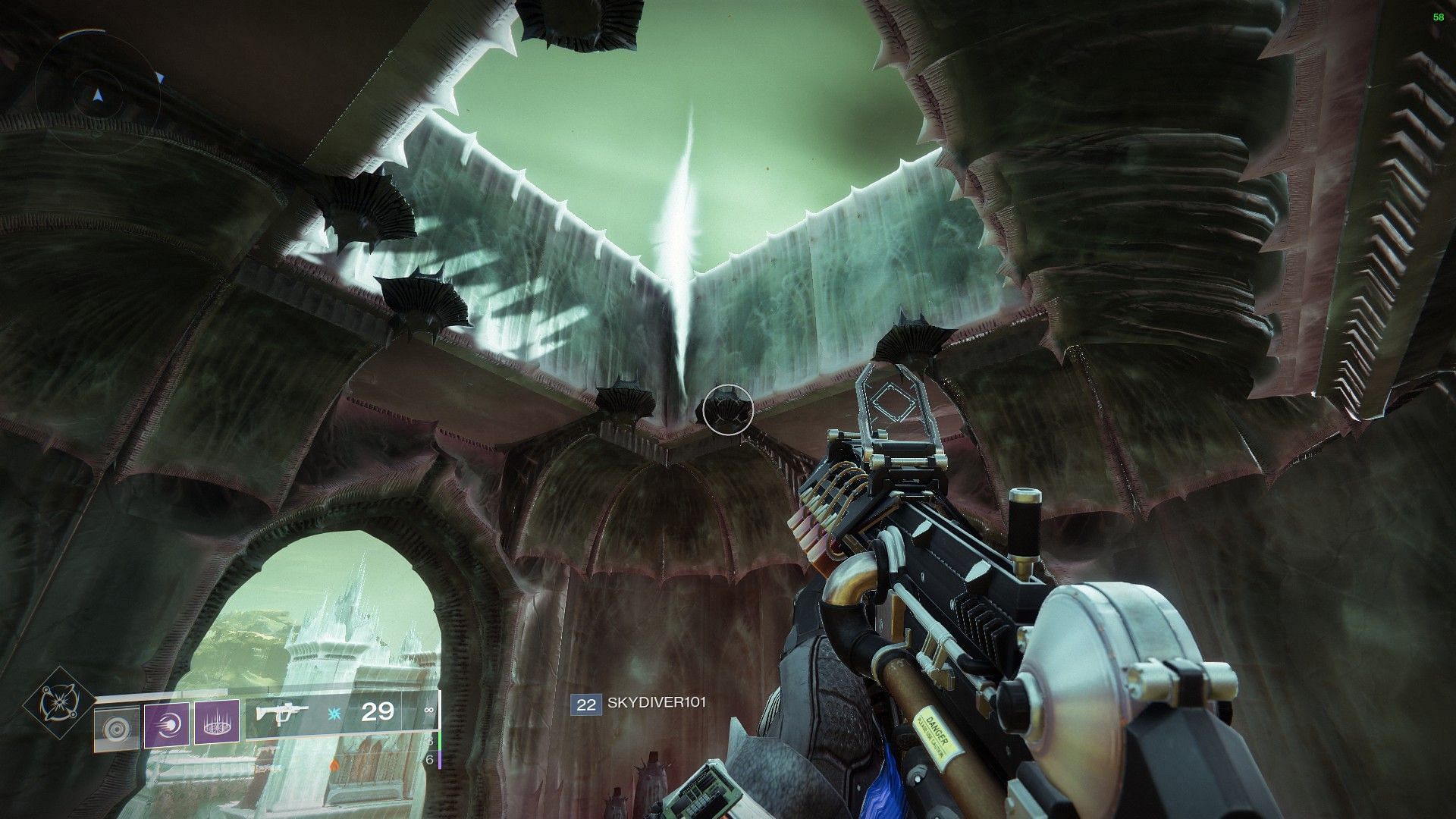 Darkness Rift, located within the Throne World (Image via Bungie)