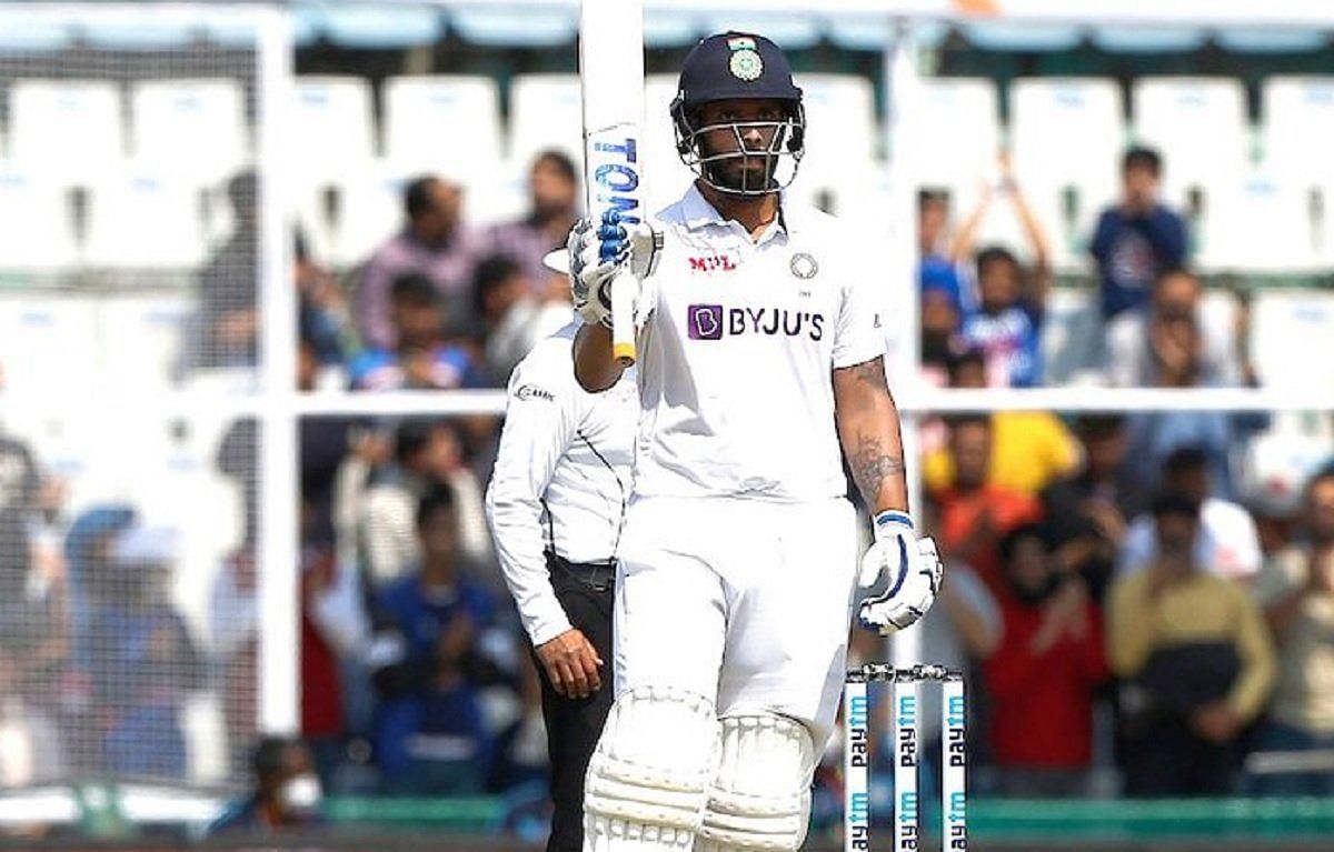 Hanuma Vihari played a useful knock of 58 runs in Mohali (Credit: BCCI)