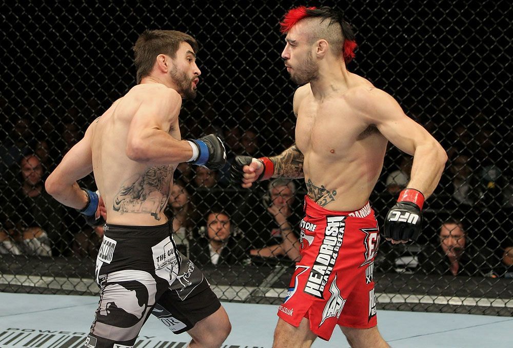 Carlos Condit&#039;s clash with Dan Hardy produced a truly insane finish