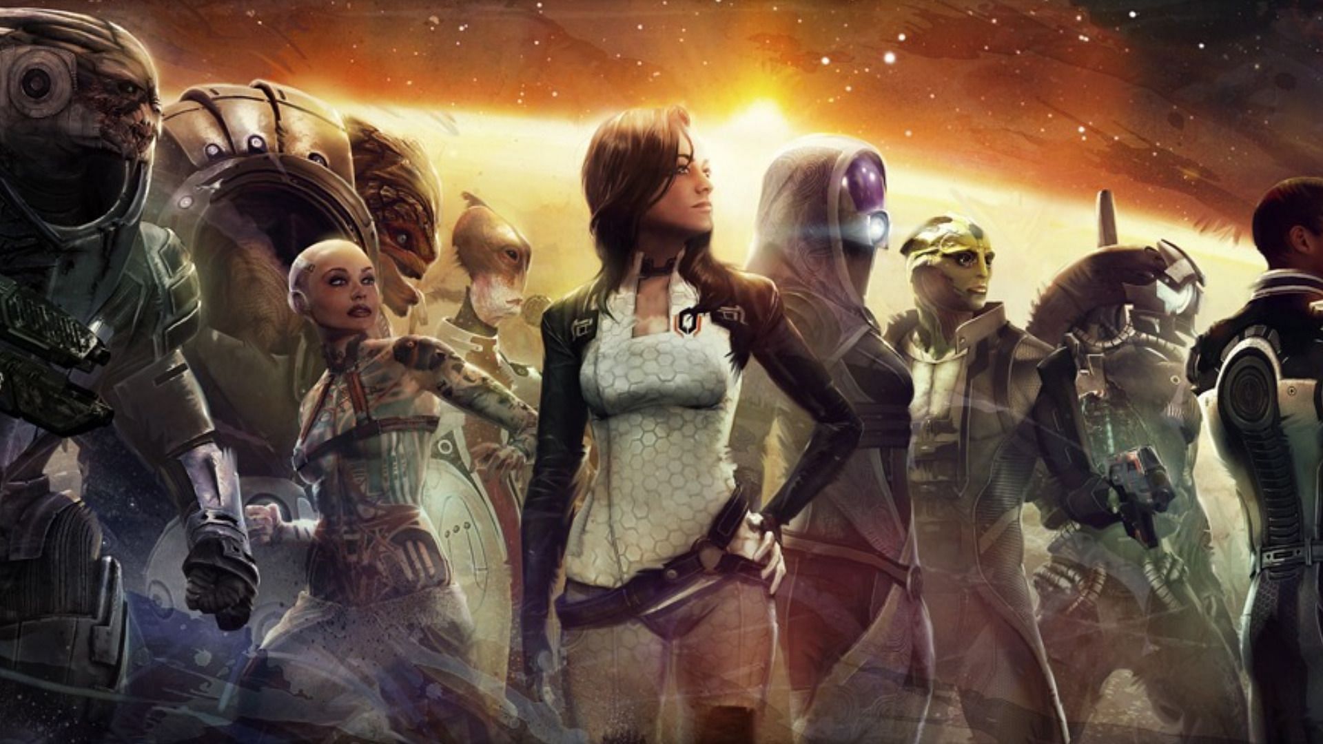 Poster of Mass Effect 2 (Image via EA)