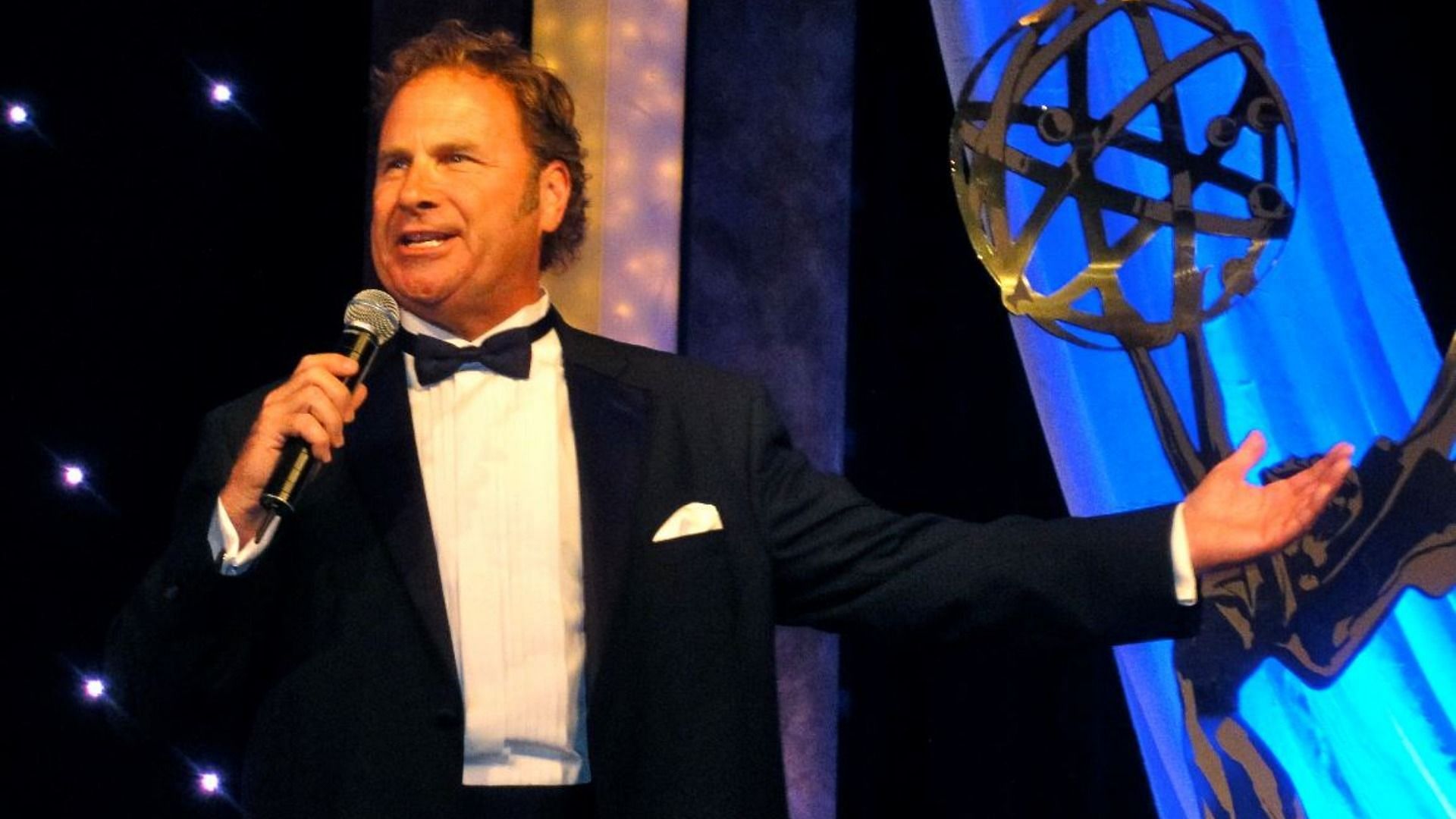 Russ T Nailz entered the comedic scene in the late 1970s and had won six Emmy Awards to date (Image via Facebook/Russ T Nailz)