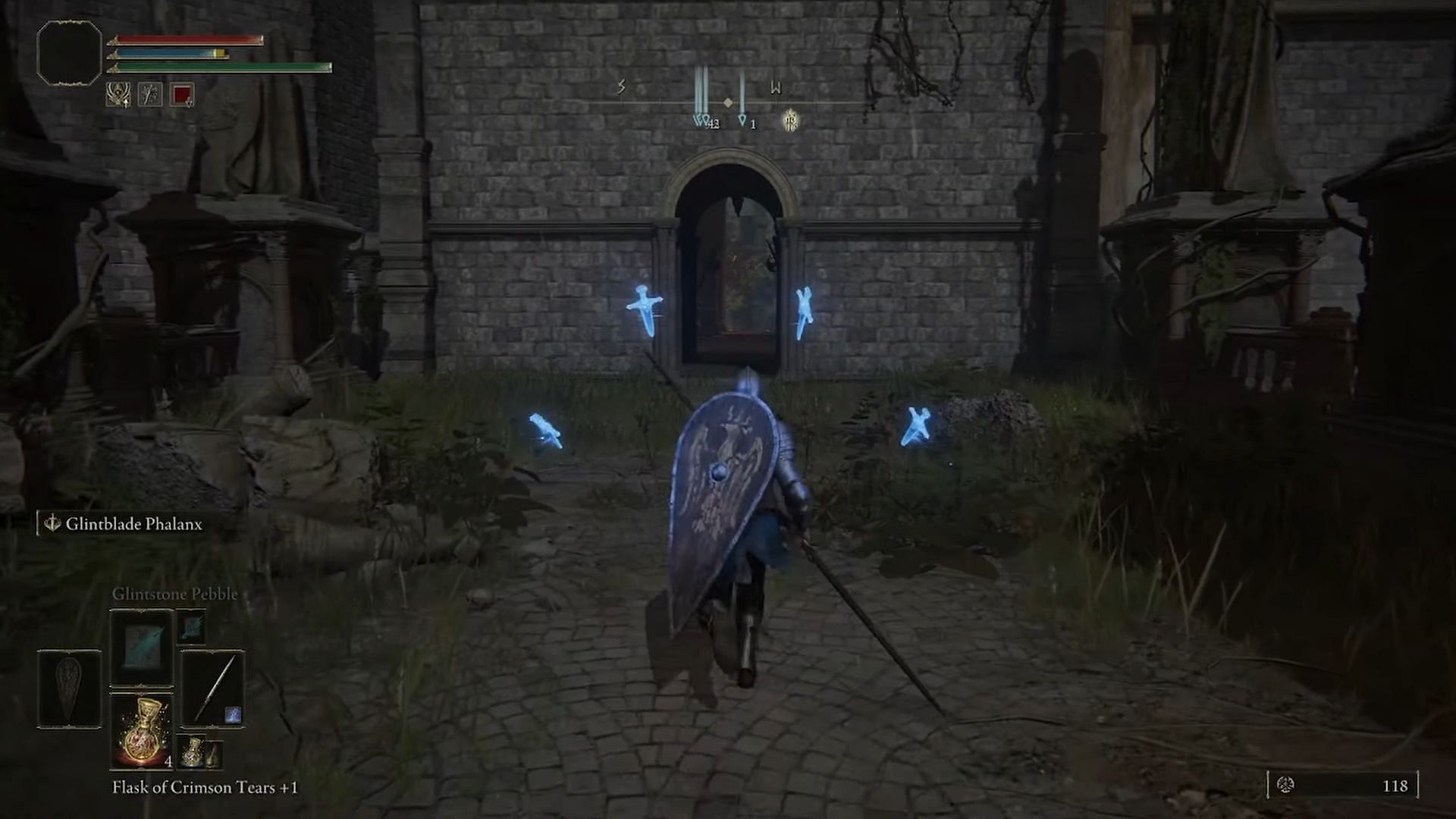 Glintblade Phalanx is probably the best Ash of War in Elden Ring right now (Image via havokmaster/Youtube)