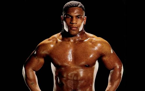 Mike Tyson aka 'Kid Dynamite' in 1987