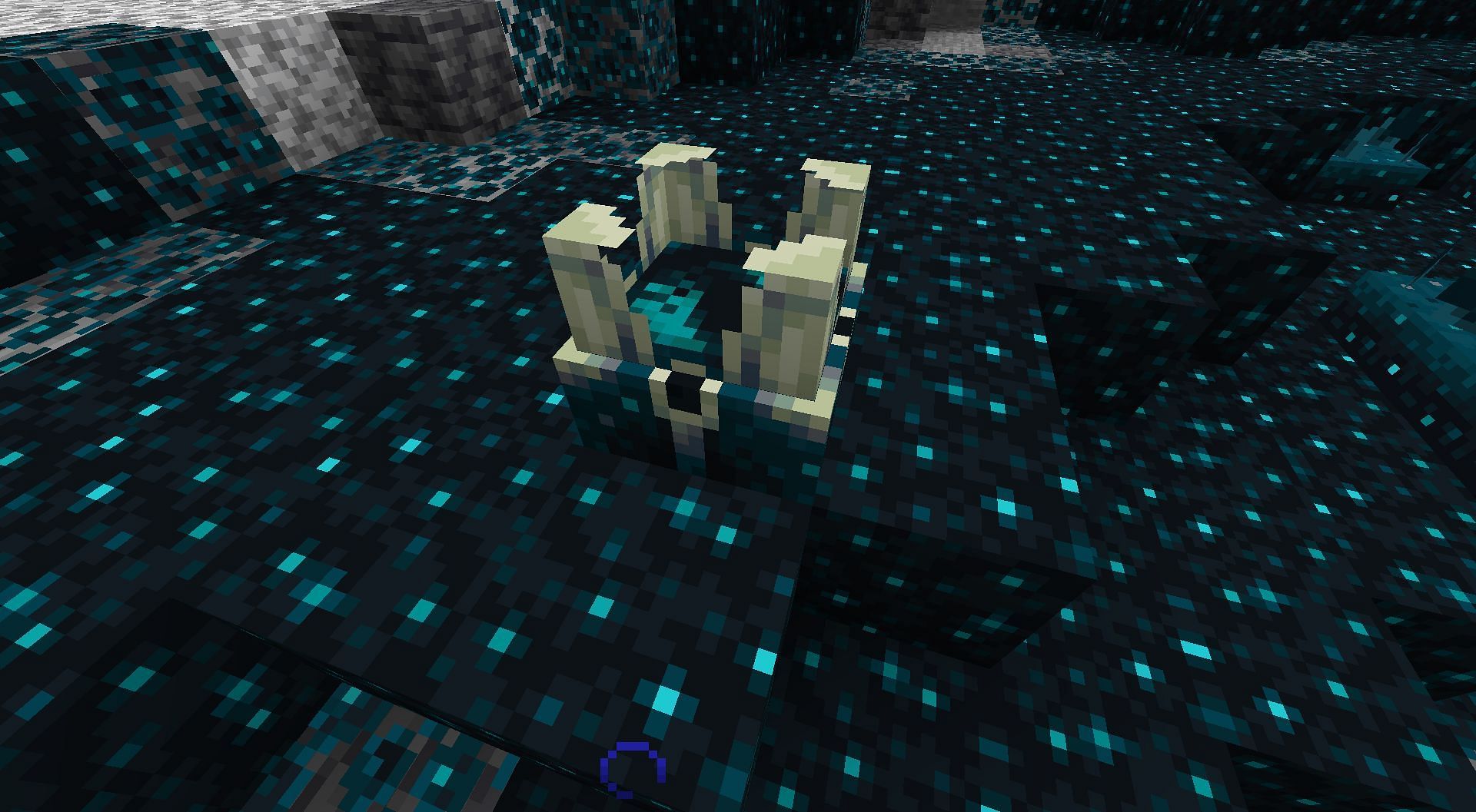 Sculk shrieker is inactive in this snapshot (Image via Mojang)