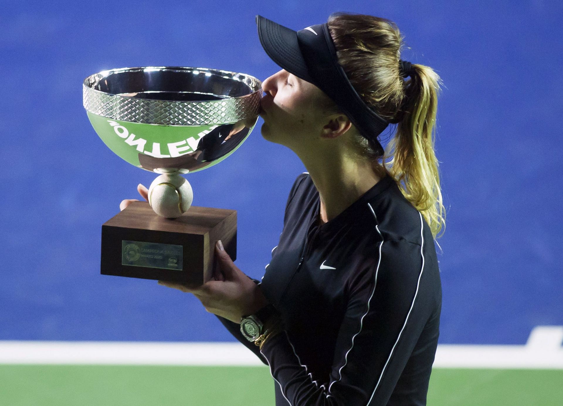 The World No. 15 with the 2020 Monterray Open trophy