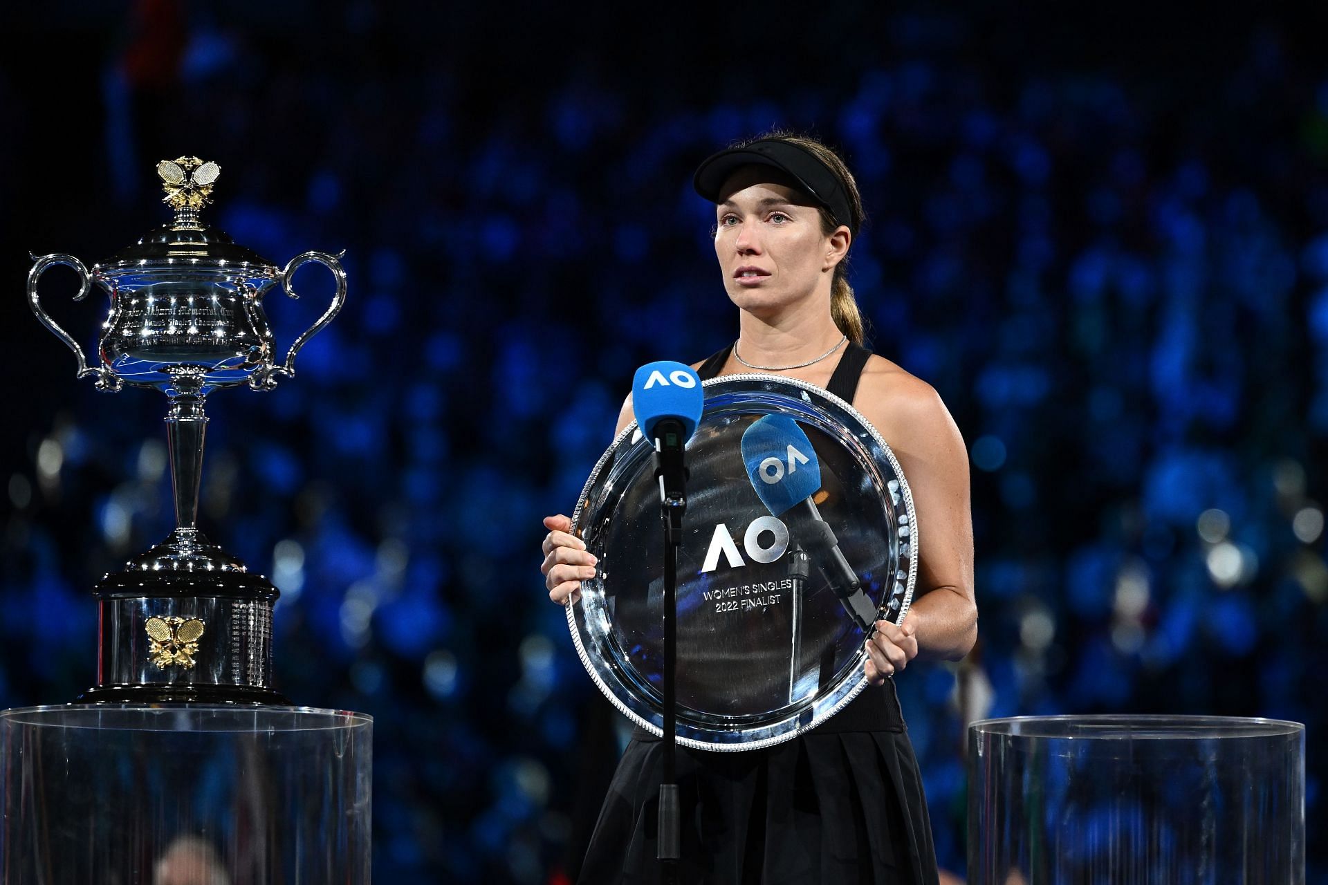 Danielle Collins finished as runner-up at the 2022 Australian Open