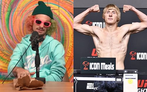 Sean O'Malley (L) shared his thoughts on Paddy Pimblett's (R) UFC London Pay