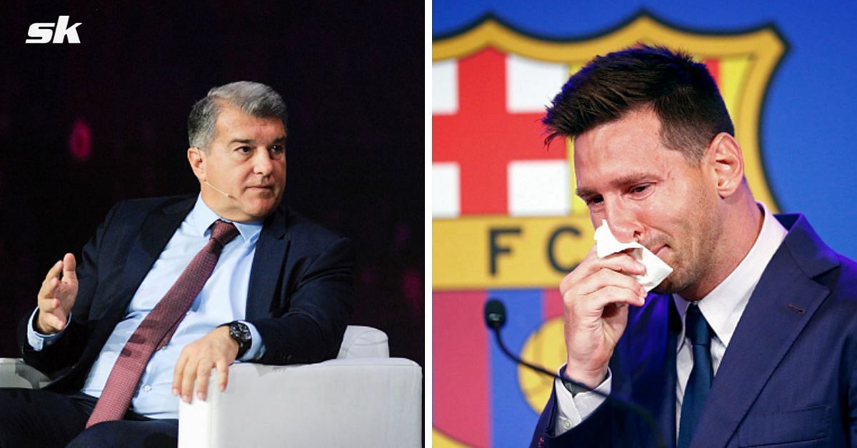 Joan Laporta oversaw Lionel Messi&#039;s Barcelona exit